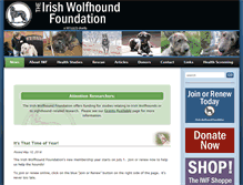 Tablet Screenshot of iwfoundation.org